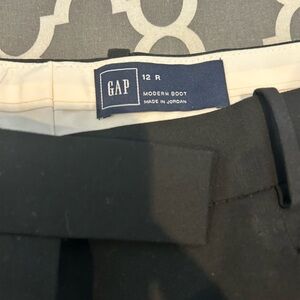 GAP Black Bootcut Dress Pants size 12 NWT